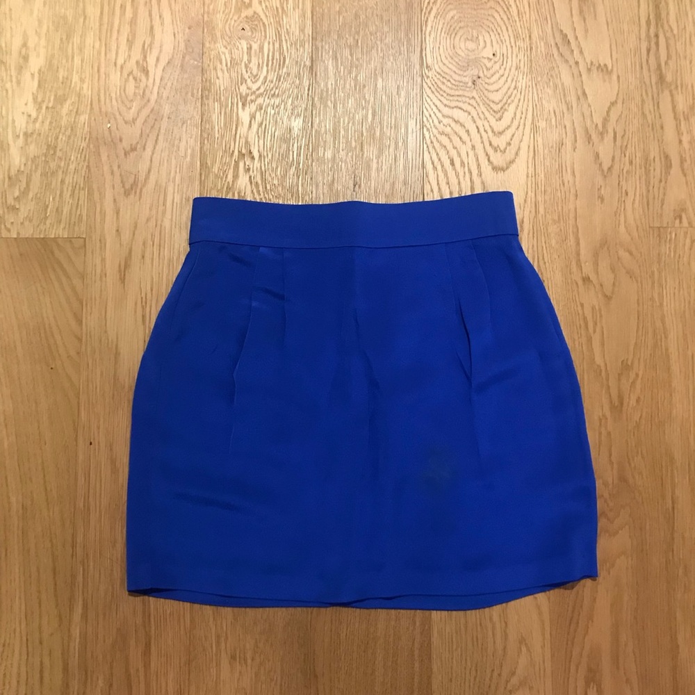 Electric Blue Naven Miniskirt Size 6